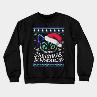 Christmas in wonderland ugly christmas sweater Crewneck Sweatshirt